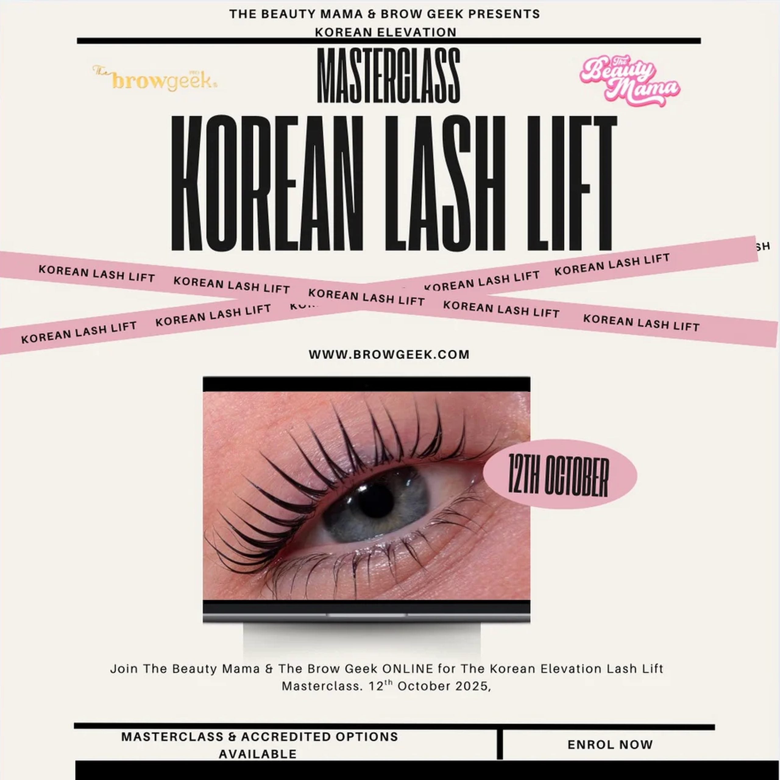 Korean Lash Lift Masterclass with Debs & Steph The Beauty Mama (with accredited certificated options too
