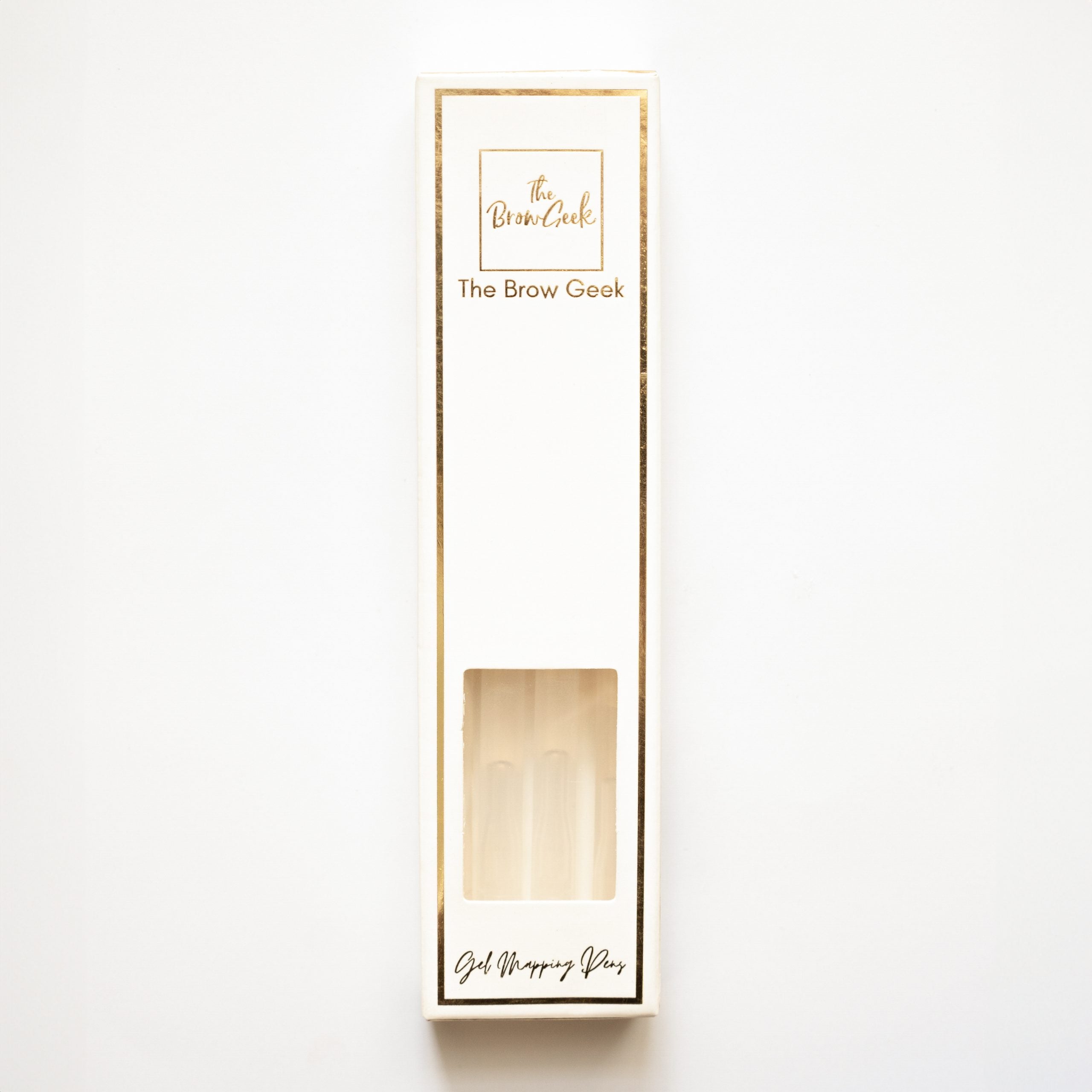 The Brow Geek White Brow Gel Mapping Pens | Set