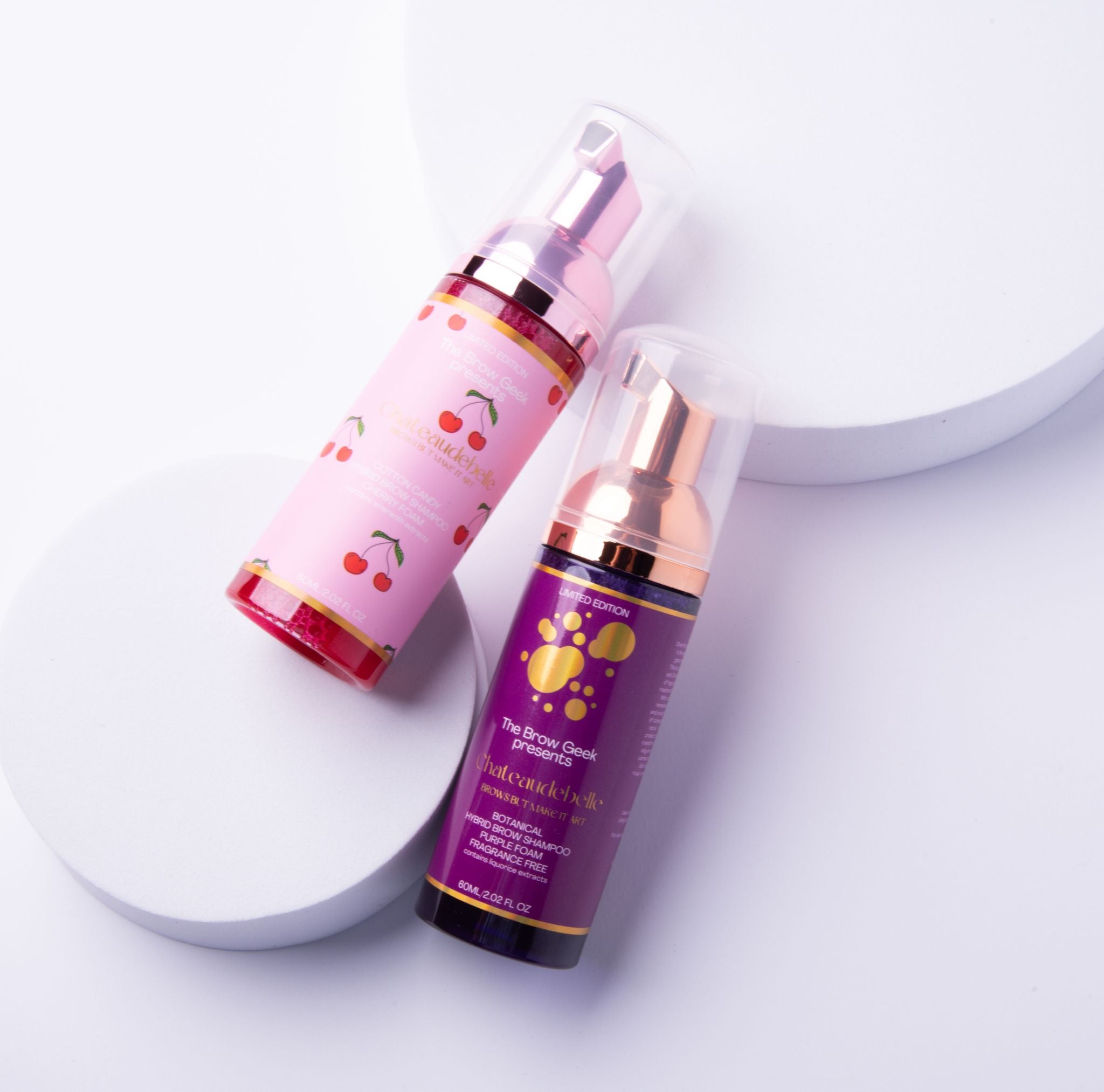 The Brow Geek x Chateaudebelle Brow Shampoo Foam