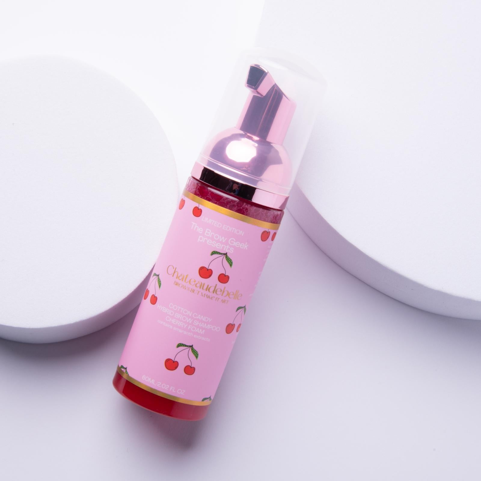 The Brow Geek x Chateaudebelle Brow Shampoo Foam